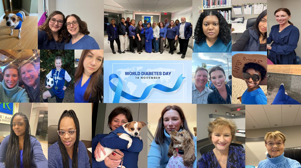 RebarKelly's tweet photo. Today, November 14th, is World Diabetes Day. The official color of diabetes awareness is blue. Rebar Kelly is proud to wear blue to show our support for this worthy cause. We will be donating to the Juvenile Diabetes Research Foundation. https://t.co/Dx3BVOwjSG