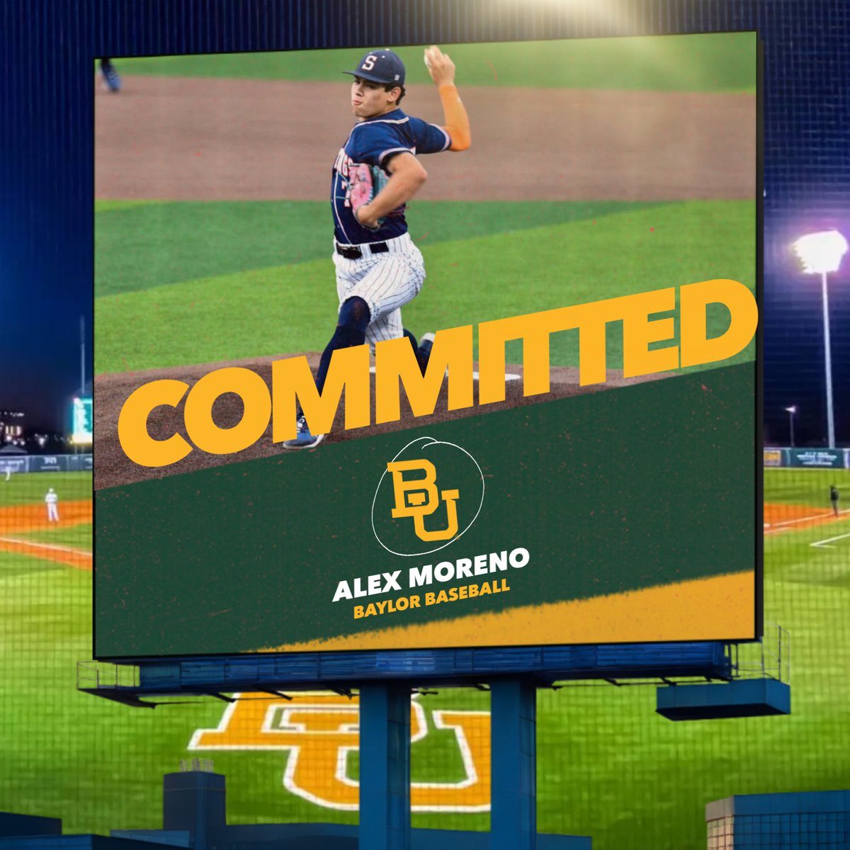 Sachse HS Baseball (@sachsebaseball) on Twitter photo HUGE Congrats to Junior Pitcher <a href="/a_2moreno/">Alex Moreno</a> on committing to Baylor University! Alexβs hard work on the field and in the classroom speaks for itself. Proud of you, Alex! #ADED #D1 #BIG12 #PowerFive <a href="/BaylorBaseball/">Baylor Baseball</a> HUGE Congrats to Junior Pitcher <a href="/a_2moreno/">Alex Moreno</a> on committing to Baylor University! Alexβs hard work on the field and in the classroom speaks for itself. Proud of you, Alex! #ADED #D1 #BIG12 #PowerFive <a href="/BaylorBaseball/">Baylor Baseball</a>
