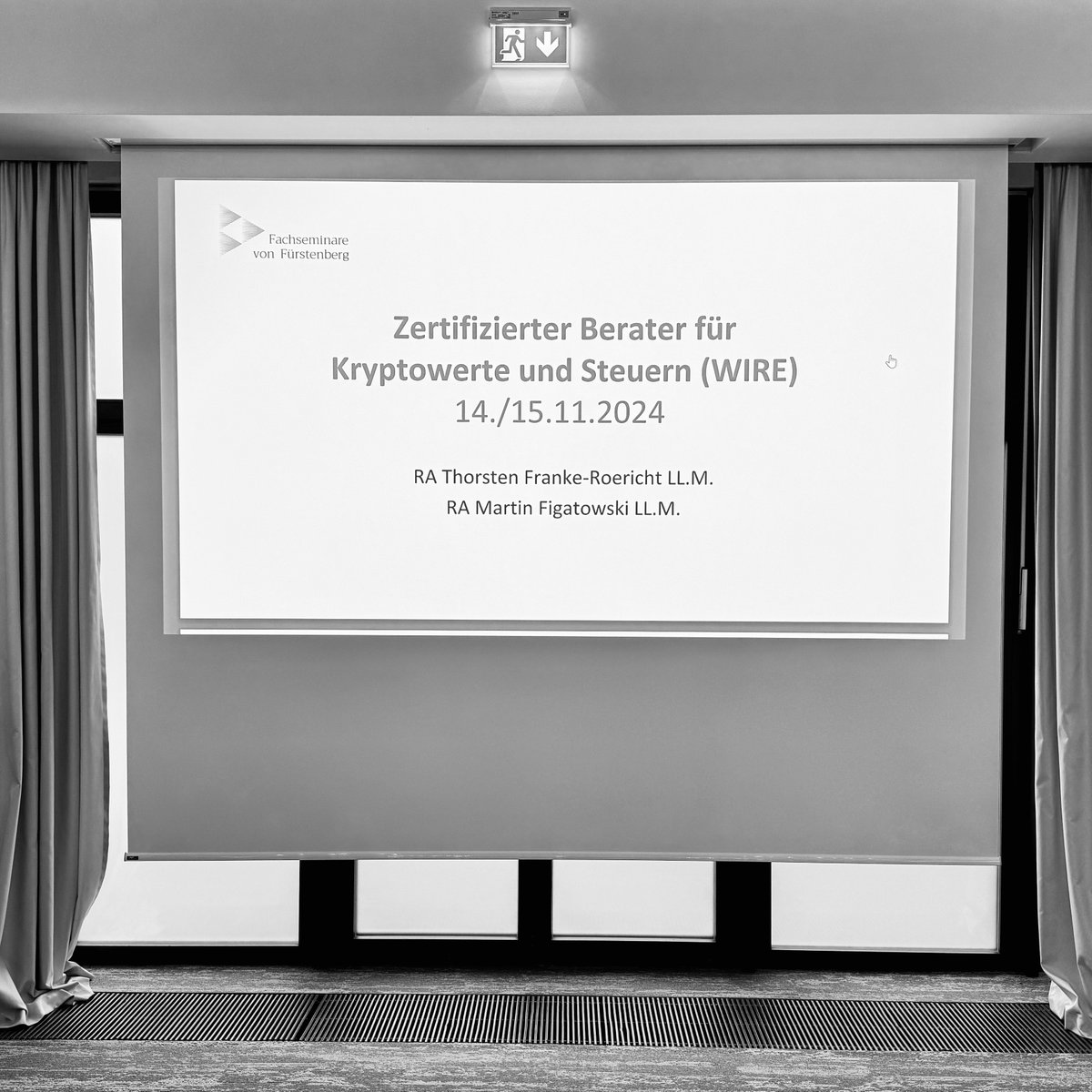 5. Jahrgang "Zertifi­zierter Berater für Krypto­werte und Steuern (WIRE)" in München gestartet: Wir freuen uns, mit diesem Konzept einen kleinen Beitrag zu leisten, um Teile der Beraterschaft fit in Sachen Bitcoin &amp; Co. zu machen.