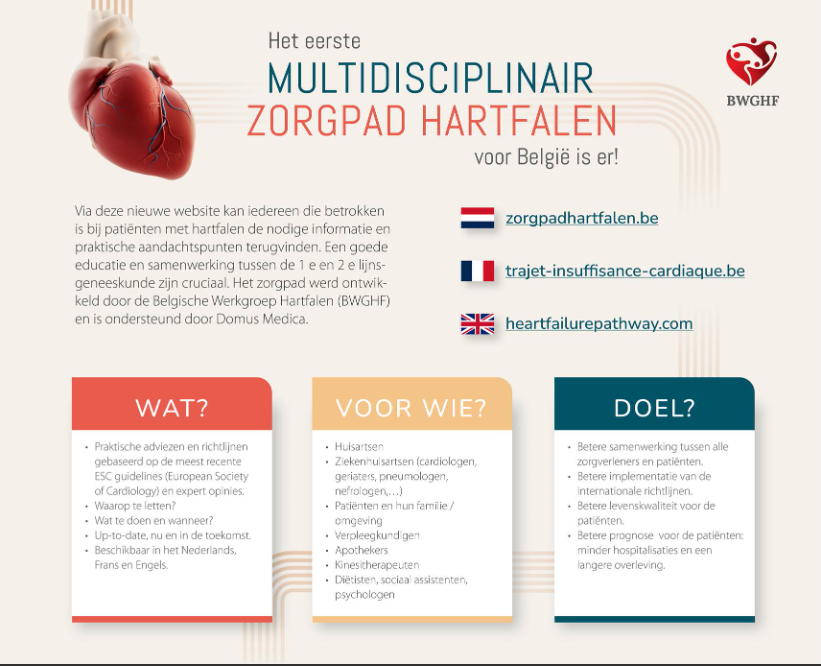 Ruta Jasaityte (@jasaityteruta) on Twitter photo Het 1ste multidisciplinair zorgpad hartfalen voor België, opgesteld in het Nederlands, Frans en Engels is er! Doe mee om de kwaliteit van zorgen én de prognose van de hartfalen patiënten in België te verbeteren! zorgpadhartfalen.be
<a href="/BWGHF/">HEART FAILURE BWGHF</a> #HeartFailure Het 1ste multidisciplinair zorgpad hartfalen voor België, opgesteld in het Nederlands, Frans en Engels is er! Doe mee om de kwaliteit van zorgen én de prognose van de hartfalen patiënten in België te verbeteren! zorgpadhartfalen.be
<a href="/BWGHF/">HEART FAILURE BWGHF</a> #HeartFailure