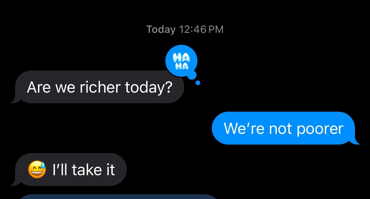 Texts from my wife- bull run is here 🤣