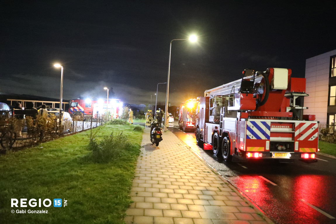 Brandje in pand aan de Boswoning in Honselersdijk