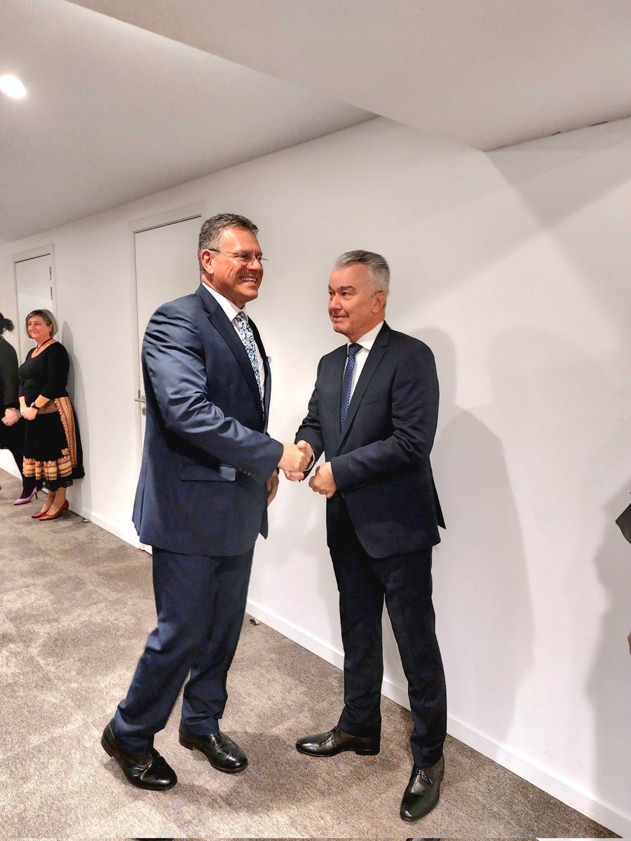 SLOVAKIAinEU's tweet photo. On the occasion of Struggle for #Freedom &amp; #Democracy Day Permanent Representative of the Slovak Republic to the #EU, Amb. @JurajNociar, today hosted a state #reception 🥂 at our PermRep @SLOVAKIAinEU 🇸🇰🇪🇺 

#November89 #VelvetRevolution https://t.co/PPSm9GHtS2