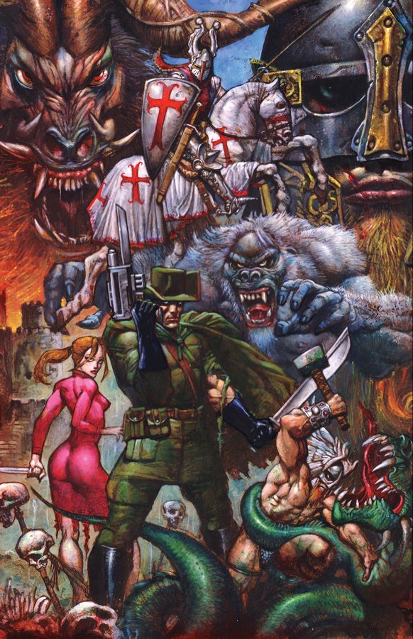 AtomekART's tweet photo. Simon Bisley - Cryptid - Kip McKay #Cryptid #CryptoMarket #Biz #Creator #MikeTodd #Unknown #Yeti #LockNessMonster #KnightsTemplar #Thor #Scotland #Comics #VideoGames https://t.co/tDEWNY5HbZ