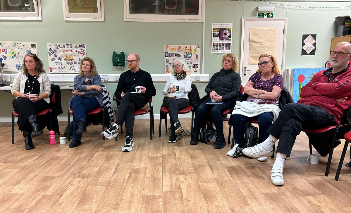 CityMencap's tweet photo. #ThursdayThanks to Anne and Andrew for sharing their experiences at last week's Carers Connect. Both are parents of young adults who have moved into supported living and their knowledge of the transition process, advantages and challenges, was so helpful to everyone who attended. https://t.co/pZ91awVY2q