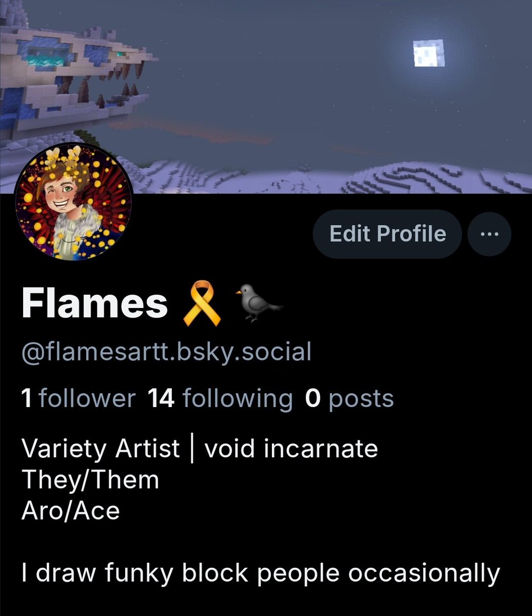 flamesartt's tweet photo. I'm stilll around 
Well not gonna post on this hellsite but I'm on 🦋  and ig

Been slowly working on some more art https://t.co/oIQ5UoJatr