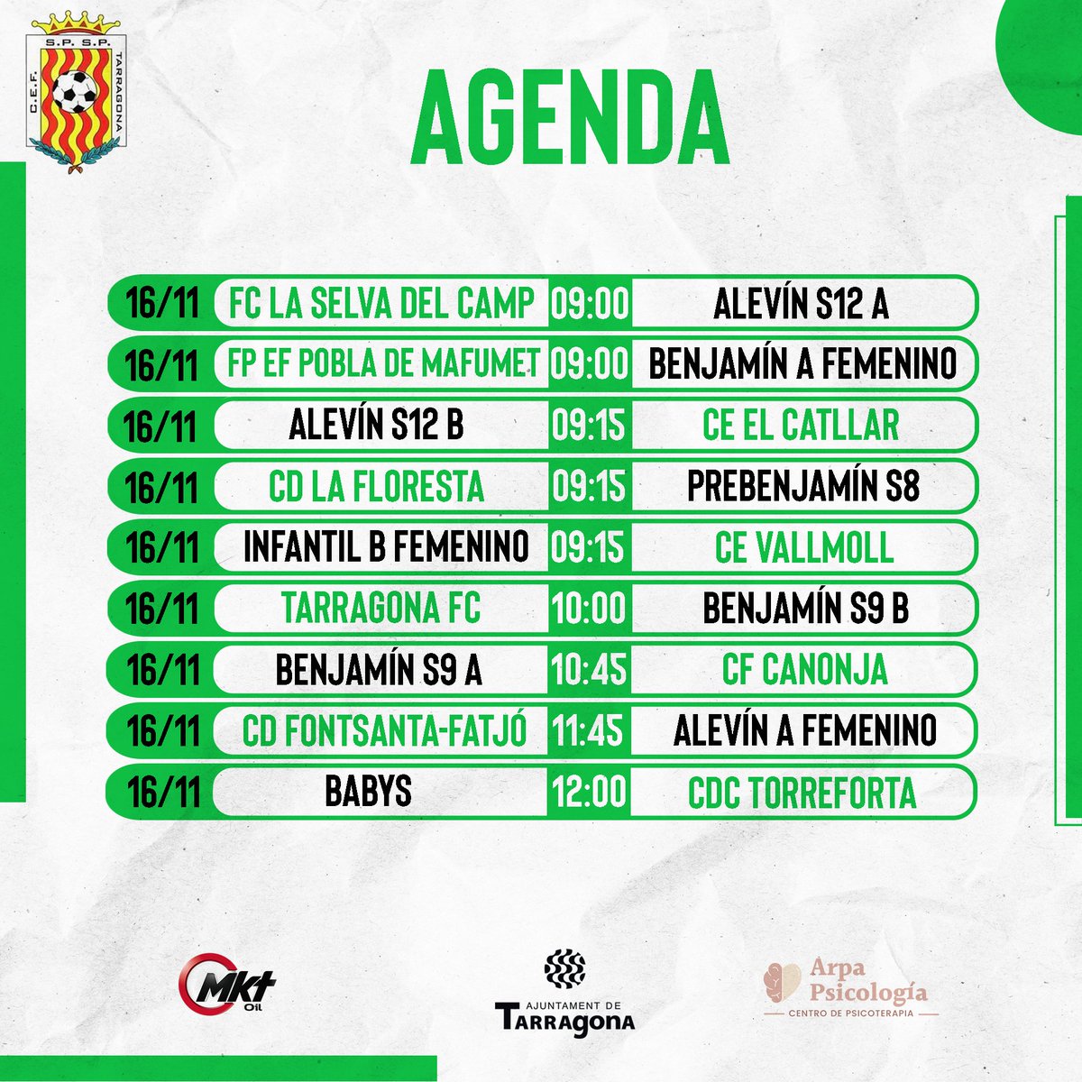 CEF Sant Pere i Sant Pau tweet media