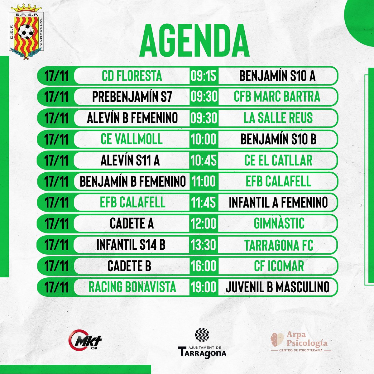 CEF Sant Pere i Sant Pau tweet media