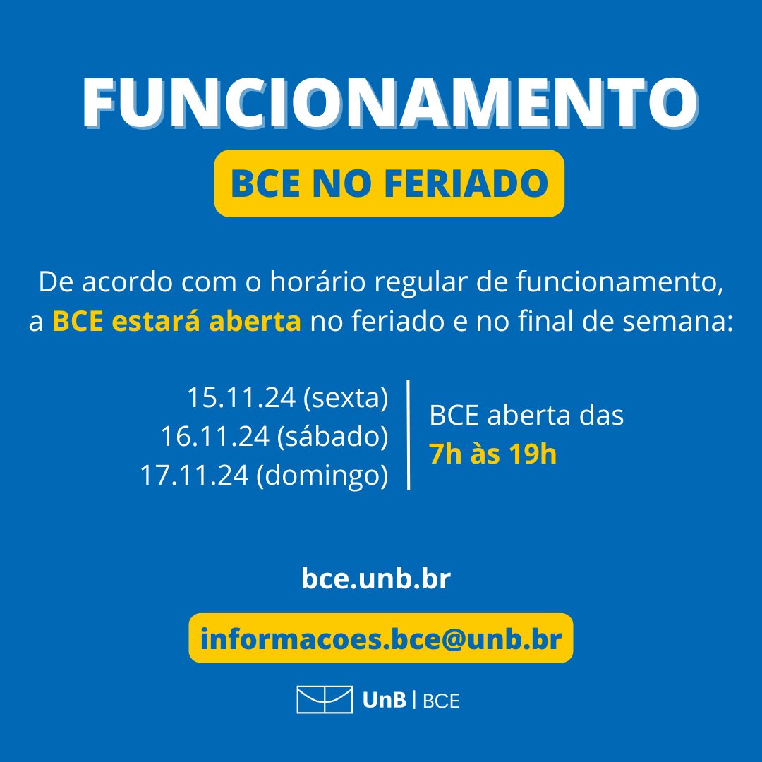 Biblioteca Central da UnB tweet media