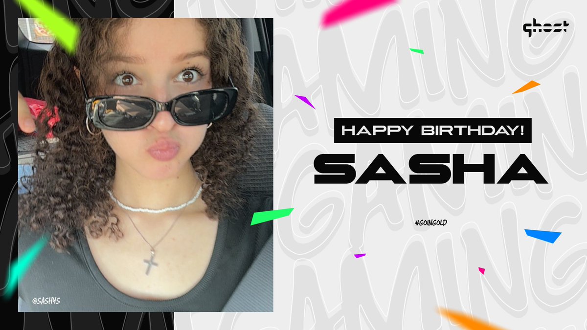 GhostGaming's tweet photo. Happy Birthday, @sash4s! 🥳

#GoingOld https://t.co/ZGIxC6MOsz