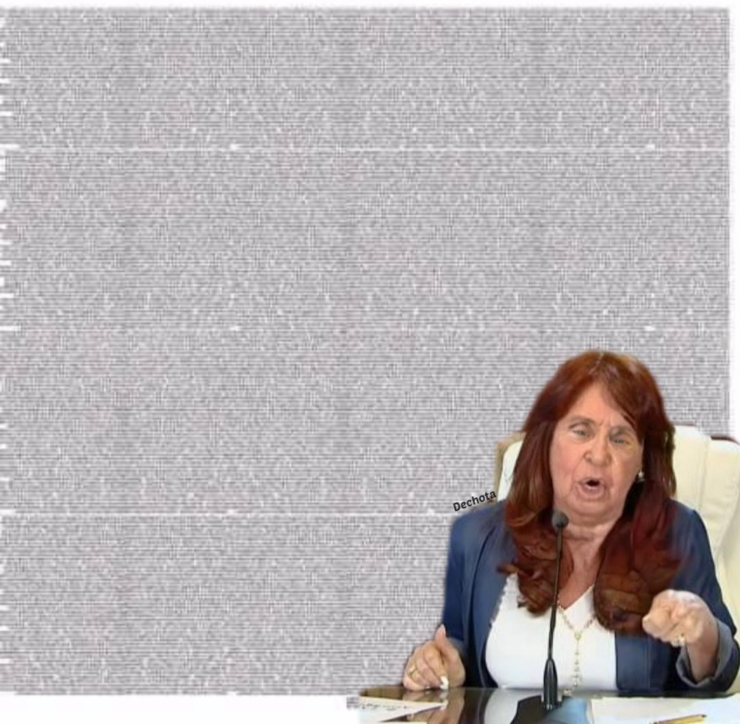 Milei: *Respira*

CFK: