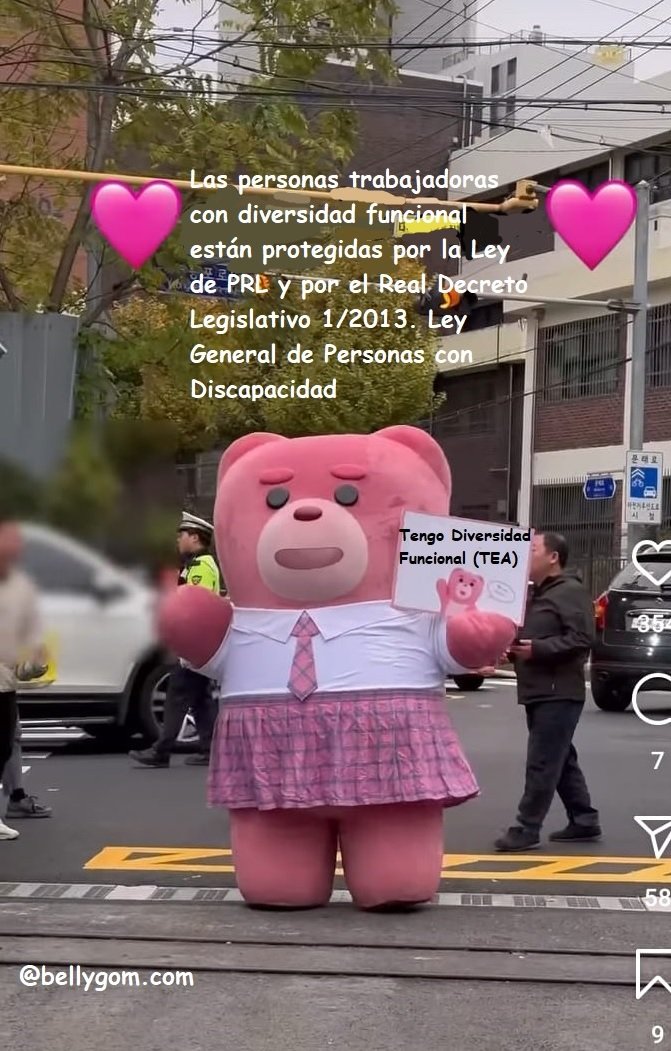 EnfermerayTEA (@nuri_nurnur) on Twitter photo Me han cesado después de 7 dias de trabajo. Saben q tengo diversidad funcional y soy osita frágil, y que tengo q pasar x Prevención de Riesgos Laborales antes de empezar en un nuevo puesto de trabajo. Pero <a href="/GVAsanitat/">GVA Sanitat</a> no aprendéis ... Aún con una sentencia en contra + Me han cesado después de 7 dias de trabajo. Saben q tengo diversidad funcional y soy osita frágil, y que tengo q pasar x Prevención de Riesgos Laborales antes de empezar en un nuevo puesto de trabajo. Pero <a href="/GVAsanitat/">GVA Sanitat</a> no aprendéis ... Aún con una sentencia en contra +