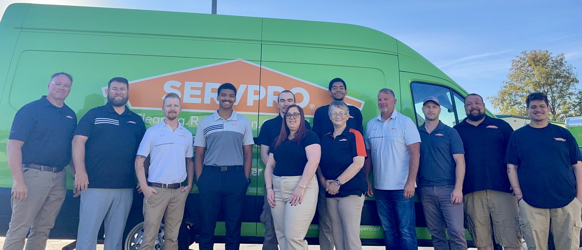 SERVPRO_Roch's tweet photo. At Servpro® of Rochester, we believe that teamwork is the foundation of our success. Our team is made up of skilled, dedicated professionals who work together seamlessly to restore homes and businesses after disasters. Whether it’s water damage, fire restoration, or mold remediation, we rely on each other’s expertise to deliver fast, reliable service. From the first call to the final walk-through, our commitment to collaboration ensures that every job is done right, with the highest standards of quality and care. At the heart of everything we do is a team that’s always ready to make it "Like it never even happened." #Teamwork #ServproofRochester #RestorationExperts