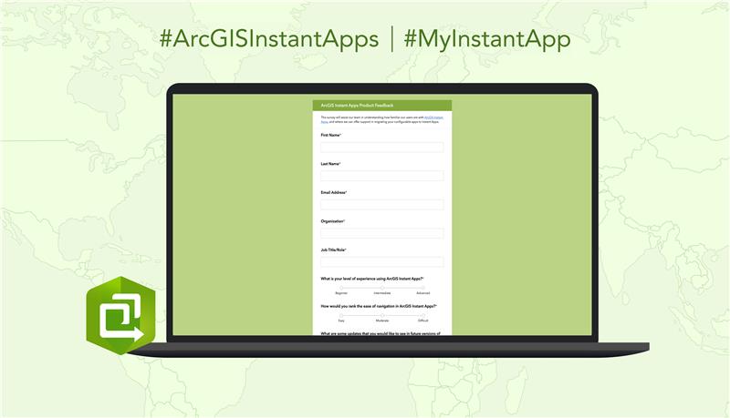 ArcGISApps's tweet image. We want to hear from you! Let us know how we can help you simplify the process of migrating your #ArcGISConfigurableApps to #ArcGISInstantApps. 
 
Take survey now: esri.social/vgcm50U3uQr
