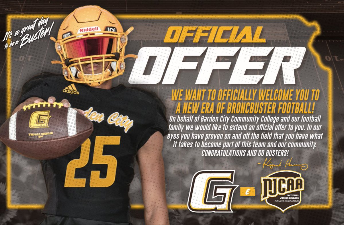 After talking with <a href="/CoachZSallee/">Zachary Sallee</a> , I am blessed to receive an offer from Garden City!