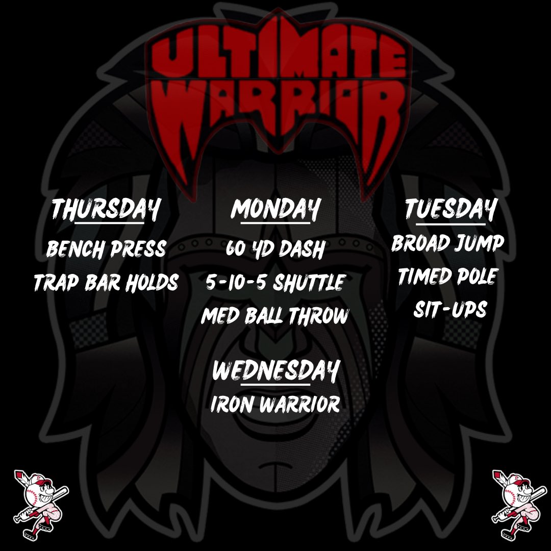 SHOWTIME!!! 

For 728 days, ‘24 Alum - @JBradfield2024 has held the title of Ultimate Warrior. Today starts our quest to find a new champ! 

LET’S GO!!!!!