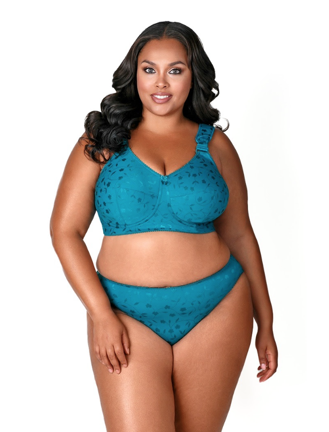 Hurray! Elila has a fresh new color in their beloved style!

The Super Curves Softcup Wirefree Bra now comes in stunning Emerald Green —a gorgeous bra that’s both stylish and supportive.

Check it out here: elilausa.com/jacquard-softc… #ElilaPartner
