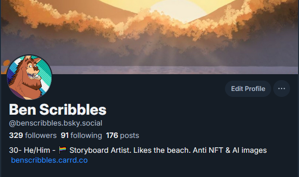 Ben~ Looking for Story work! tweet media