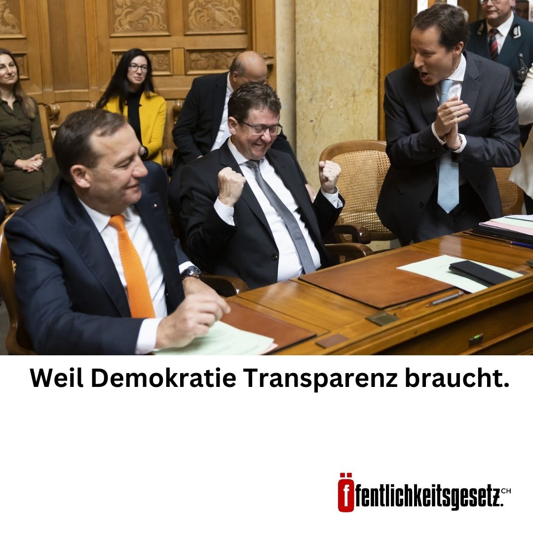 🫶 Unterstütze Transparenz: Spende jetzt! Das Öffentlichkeitsprinzip ermöglicht Zugang zu wichtigen Behördeninfos. öffentlichkeitsgesetz.ch begleitet Anfragen, berät Medienschaffende und setzt sich für Offenheit ein. Jeder Beitrag zählt! 🤝✨ 👉 lnkd.in/dZwDfywC