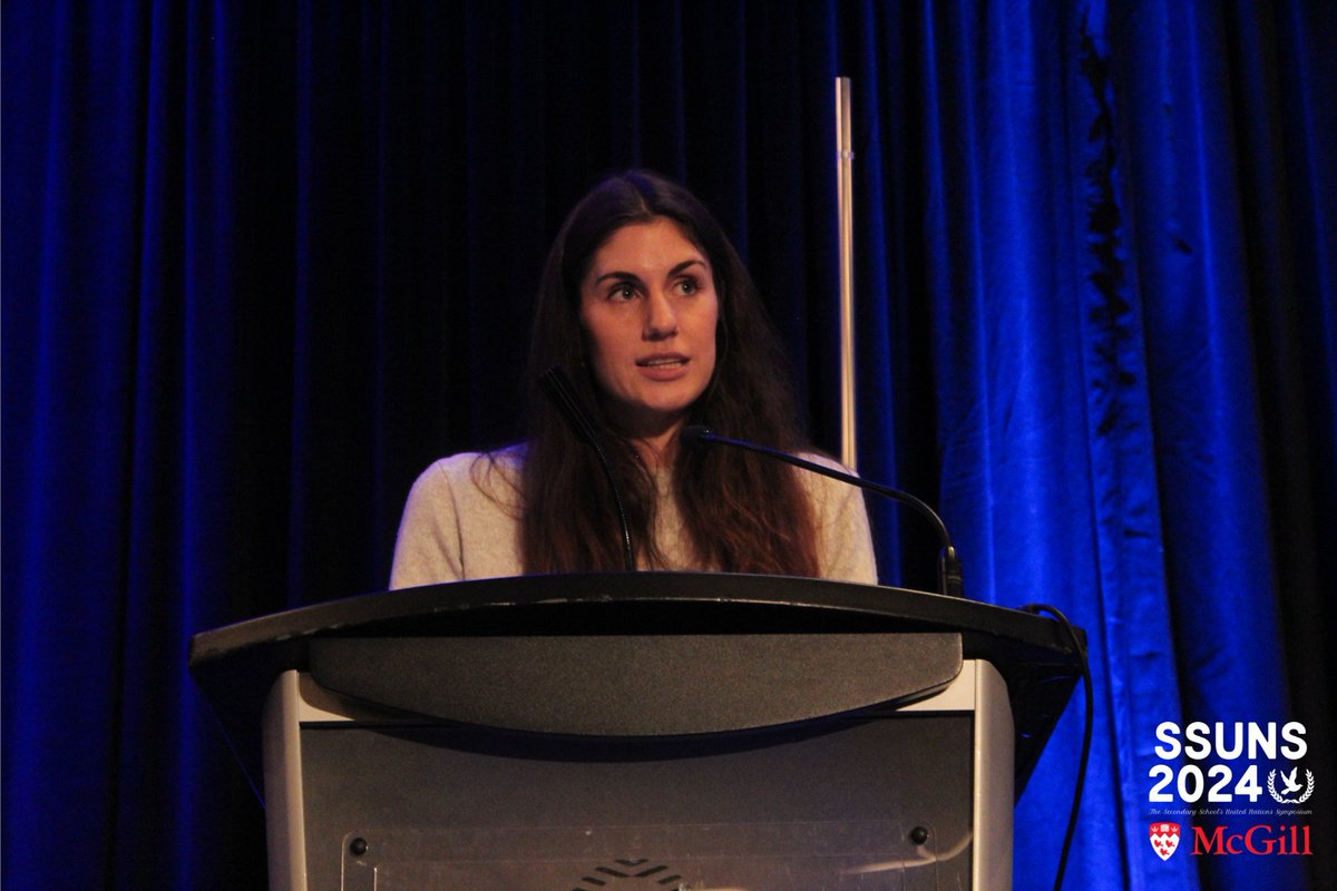 CCASCOE (@nato_ccascoe) on Twitter photo Jennifer Bélanger, CCASCOE External Relations & Partnerships Officer, delivered a keynote at #SSUNS2024 hosted by <a href="/mcgillu/">McGill University</a> students. 
She shared her journey from student to climate security player, urging youth to step outside their comfort zones and embrace new opportunities. Jennifer Bélanger, CCASCOE External Relations & Partnerships Officer, delivered a keynote at #SSUNS2024 hosted by <a href="/mcgillu/">McGill University</a> students. 
She shared her journey from student to climate security player, urging youth to step outside their comfort zones and embrace new opportunities.