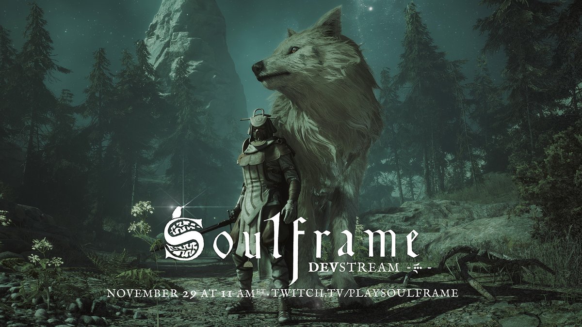 Soulframe tweet media