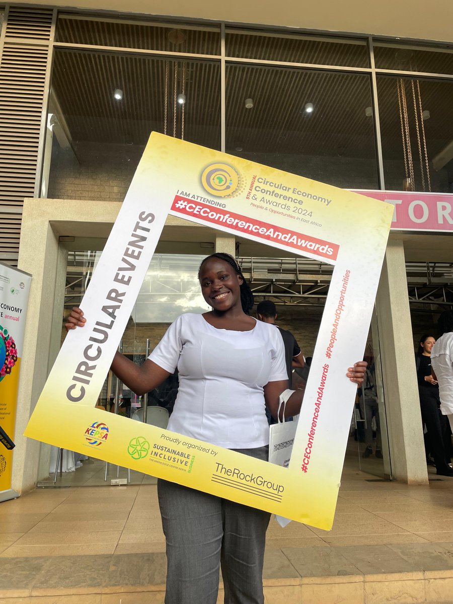 Glad to have participated in the #CircularEconomyConference 2024. Insightful conversations coupled with innovations aimed at transitioning from a linear economy to a #CircularEconomy  in Kenya. 
#Circularity #PeopleandOpportunities #CEConferenceAwards