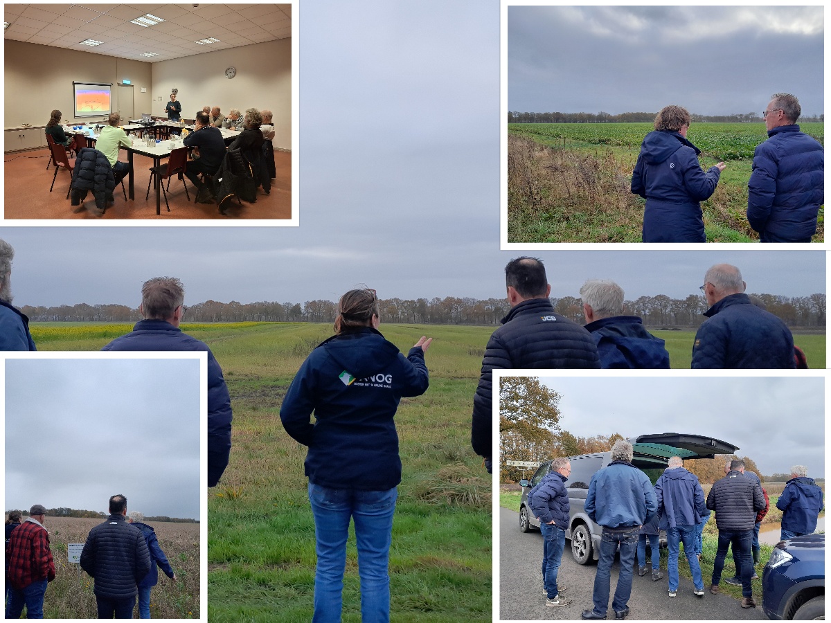 Vanochtend veldbezoek gehad, aan de #openakker clusters in Bourtange en Pagediep #wintervoedselveld #keverbank #vogelakker #kijkjebijdeboerbuurman.   Leuk én waardevol om het beheer van het #agrarischnatuurbeheer met elkaar te bespreken en kennis op te doen van elkaar.