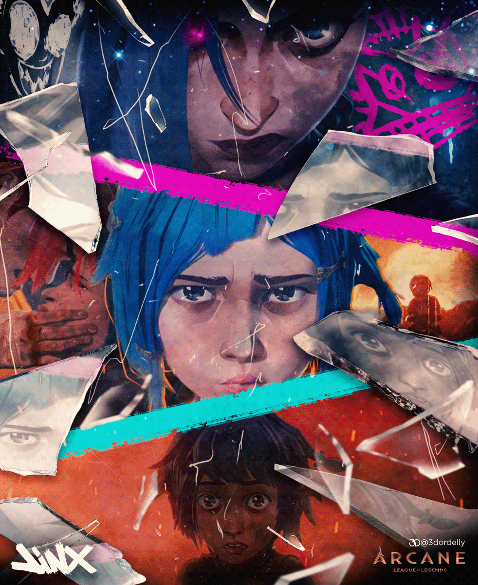 JINX 
#Jinx #ArcaneSeason2  #FanArt #Lol #LeagueOfLegends