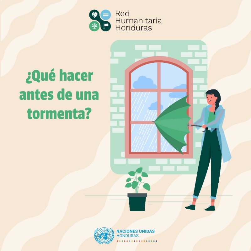 ACNURhonduras's tweet photo. Durante la temporada de lluvias 🌧 la #RedHumanitaria te comparte pasos clave para protegerte a ti y a tus seres queridos.
La prevención salva vidas. ¡Actúa con precaución! ⚠️