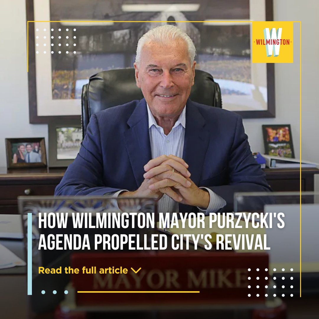 It's Time Wilmington (@itstimewilmde) on Twitter photo Discover the impact of Mayor Purzycki's leadership and what to means for Wilmington's future.
Read the full <a href="/delawareonline/">Delaware Online</a> article here: bit.ly/PurzyckisImpac…
📸: Damian Gilletto/Delaware News Journal
#ItsTimeWilmDE #WilmToday #WilmLove #WilmingtonDE #WilmDE Discover the impact of Mayor Purzycki's leadership and what to means for Wilmington's future.
Read the full <a href="/delawareonline/">Delaware Online</a> article here: bit.ly/PurzyckisImpac…
📸: Damian Gilletto/Delaware News Journal
#ItsTimeWilmDE #WilmToday #WilmLove #WilmingtonDE #WilmDE