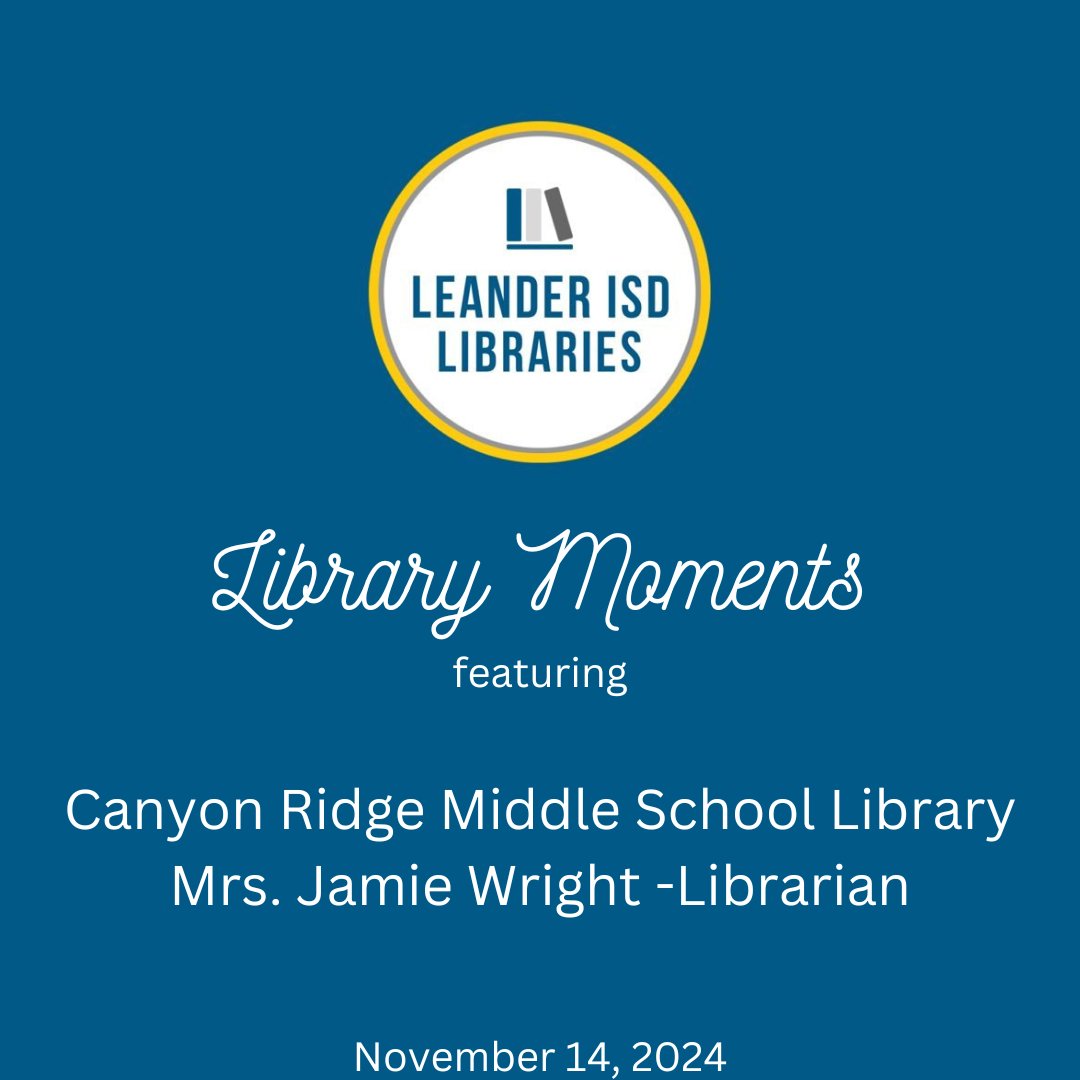 LeanderISD_Lib's tweet photo. Today's #ThursdayThoughts takes us to Canyon Ridge MS Library. What a wonderful community building idea! #1LISD #leanderisdlib @Sturdevant_CRMS https://t.co/raI3OUPMkB