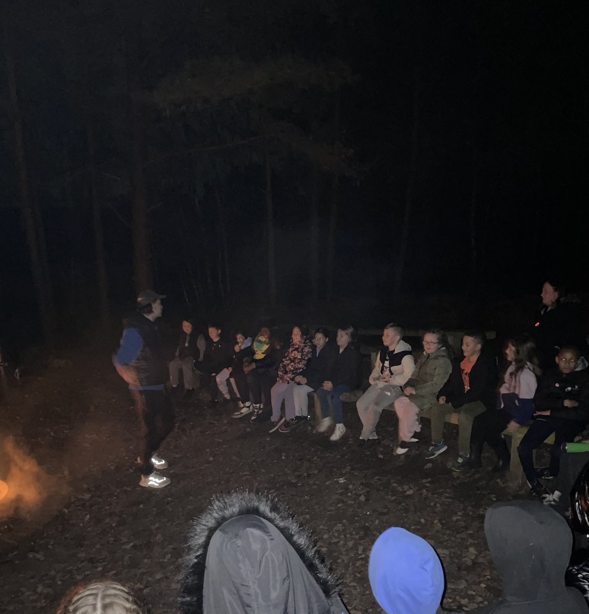 Last nights Camp fire #PGL Marchants Hill