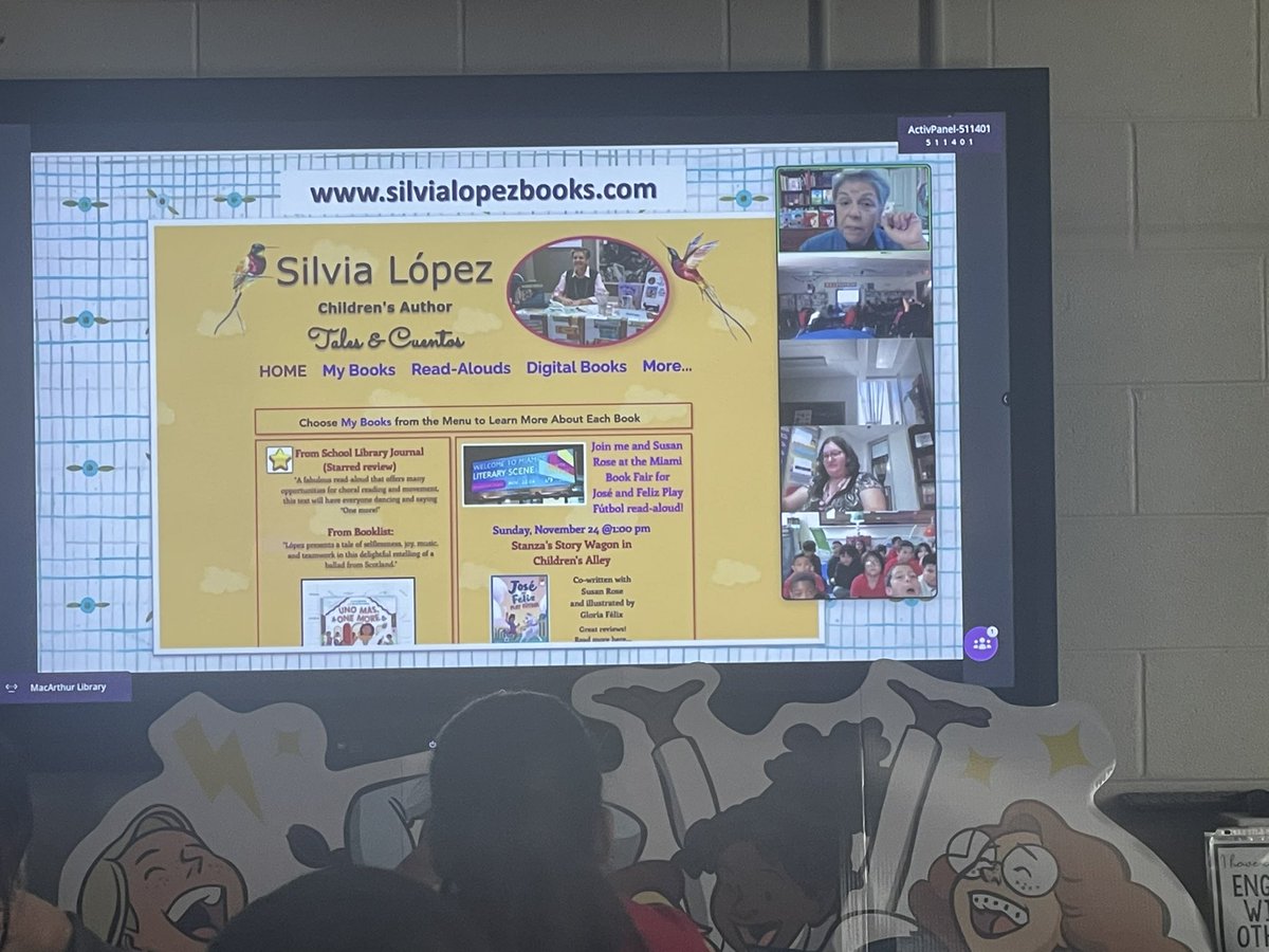 Mrs. Medina Librarian tweet media