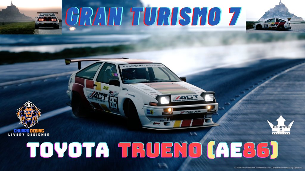 Gran turismo 7, diseños para la comunidad, podéis ver el diseño completo en mi canal. 
👇👇👇👇👇👇
youtu.be/b-uuKXUBtQI?si…