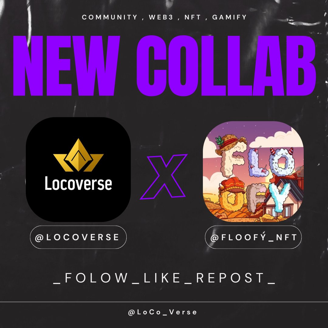 LoCoverse t.me/nftiranofficial (@loco_verse) on Twitter photo 🎉 Whitelist Giveaway 🎉
#LOCOVERSE 🤝 #FLOOFY
📌 #FreeMint
📌 27 Wl
📌 #Solana
📌 Date: 22 Nov , supply 2222
👇 TO ENTER 👇
✅️FOLOW @floofy_nft & <a href="/LoCo_Verse/">LoCoverse t.me/nftiranofficial</a>
✅️LIKE + RT
✅️DROP YOUR $SOL WALLET ❤️🔥
#freenft #SolanaProjects #whitelist 🎉 Whitelist Giveaway 🎉
#LOCOVERSE 🤝 #FLOOFY
📌 #FreeMint
📌 27 Wl
📌 #Solana
📌 Date: 22 Nov , supply 2222
👇 TO ENTER 👇
✅️FOLOW @floofy_nft & <a href="/LoCo_Verse/">LoCoverse t.me/nftiranofficial</a>
✅️LIKE + RT
✅️DROP YOUR $SOL WALLET ❤️🔥
#freenft #SolanaProjects #whitelist