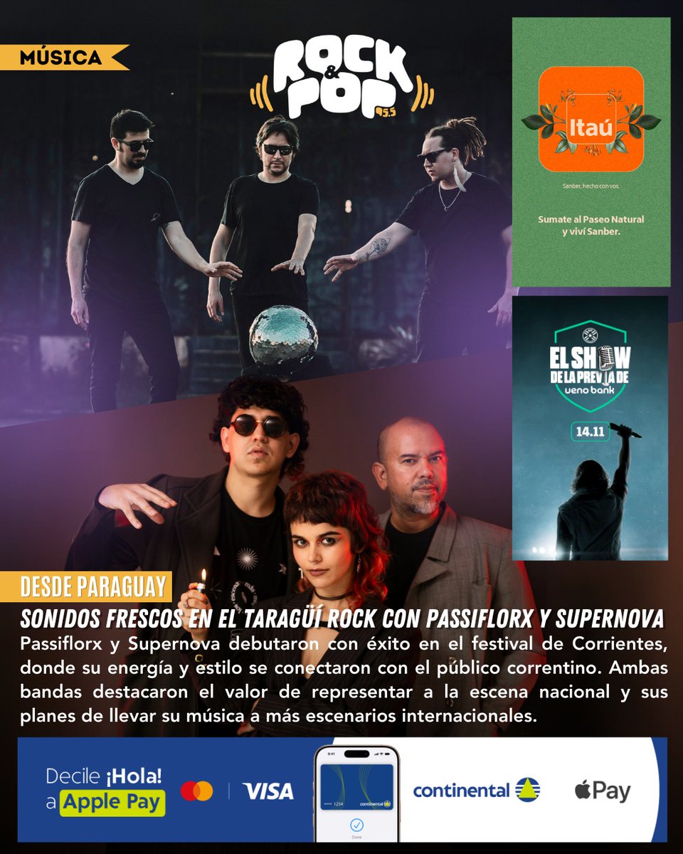 Rock&Pop Paraguay tweet media