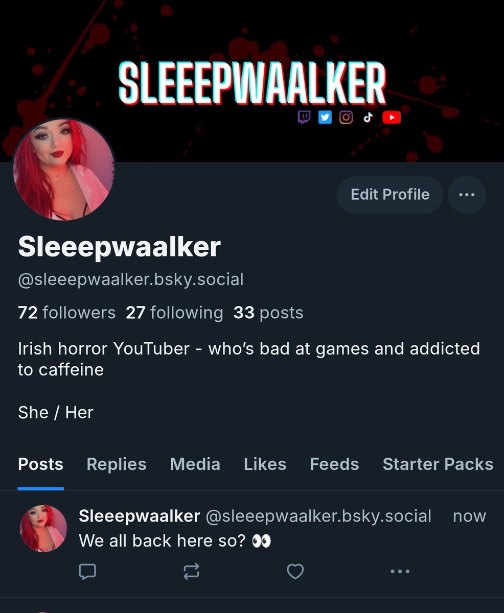 Sleeepwaalker - Horror YouTuber tweet media