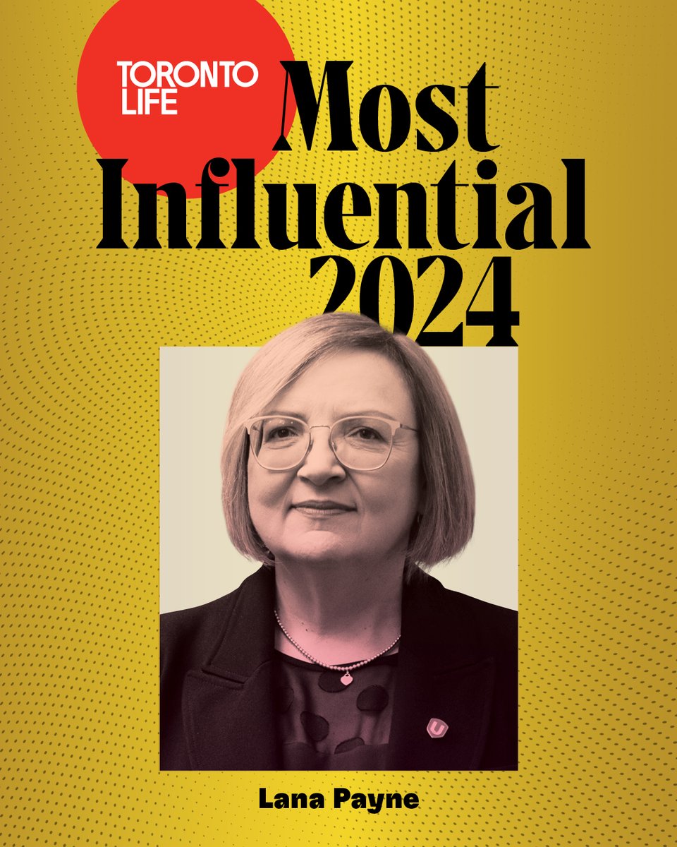 Unifor National President <a href="/Lanampayne/">Lana Payne 🇨🇦🇨🇦🇨🇦</a> has been named one of <a href="/torontolife/">Toronto Life</a>'s most influential people of the year!

She’s leading the charge in 2024 with bold wins for workers across Canada.

👉 Read Toronto Life's full list of influential Torontonians here: torontolife.com/deep-dives/the…