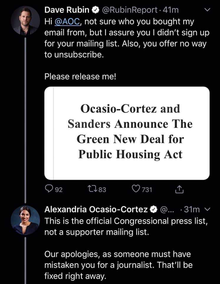 It's the five-year anniversary of <a href="/AOC/">Alexandria Ocasio-Cortez</a> providing us with the best "y'all wanna see a dead body" moment in Twitter/X history.