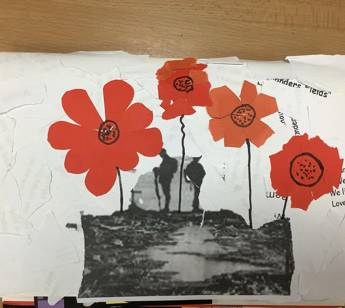 nlancingprimary's tweet image. Year 6  2024 Remembrance Art and Writing. #art #writing #RemembranceDay