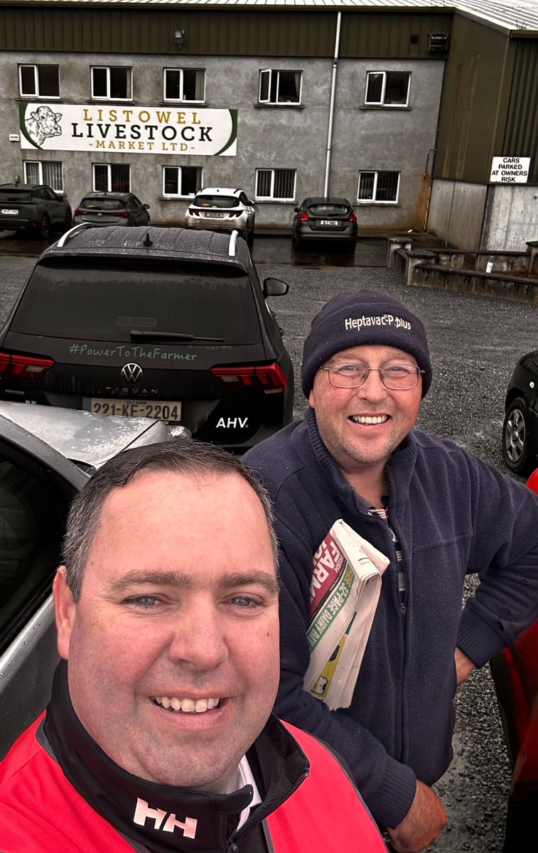 I was in Listowel/North Kerry today with a brilliant response from firstly the farmers at Listowel Mart &amp; then the great people of North Kerry and Listowel town. If I’m elected I will be a strong voice for all in Kerry on the issues that matter the most to the people of Kerry.