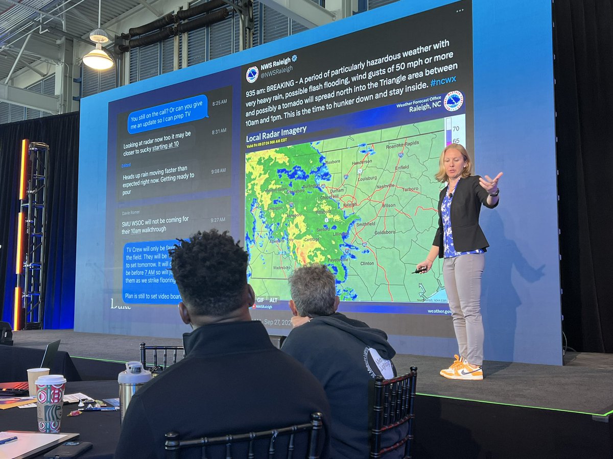 Kevin Kloesel (@texasembassy) on Twitter photo Best quote ever from <a href="/BeccaWilusz/">Becca Wilusz</a> “Have a professional meteorologist on your team, not a bunch of amateurs looking at apps.” <a href="/EventSafety4All/">Event Safety Alliance</a> #esasummit #esasummit2024 #eventsafetysummit #eventsafetysummit2024 #eventsafetyalliance #eventsafety #eventsafetyprofessionals Best quote ever from <a href="/BeccaWilusz/">Becca Wilusz</a> “Have a professional meteorologist on your team, not a bunch of amateurs looking at apps.” <a href="/EventSafety4All/">Event Safety Alliance</a> #esasummit #esasummit2024 #eventsafetysummit #eventsafetysummit2024 #eventsafetyalliance #eventsafety #eventsafetyprofessionals
