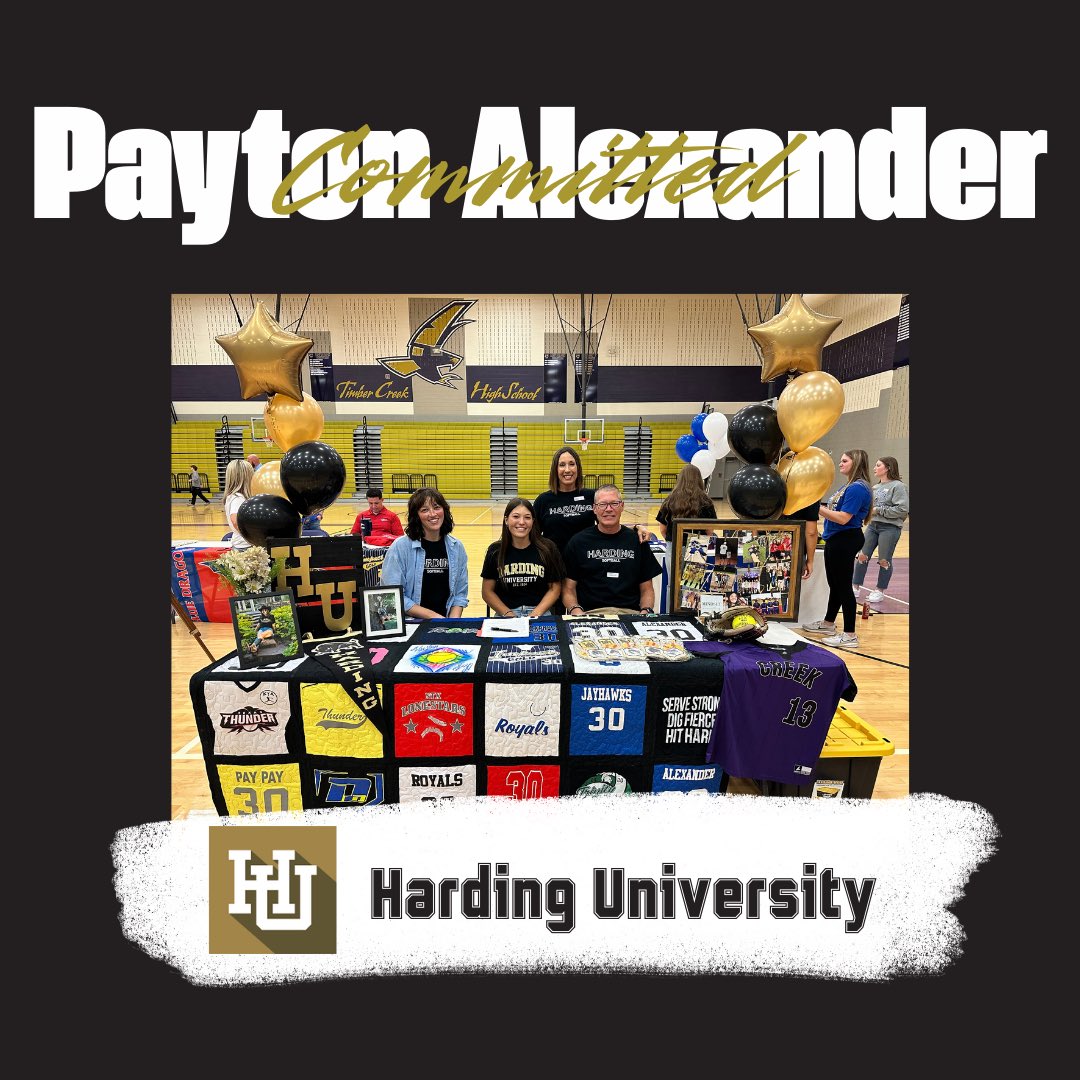 Congratulations <a href="/Palexander_2025/">Payton Alexander</a> !! <a href="/HardingU/">Harding University</a> is lucky to have you!! <a href="/KISDAthletics/">Keller ISD Athletics</a>