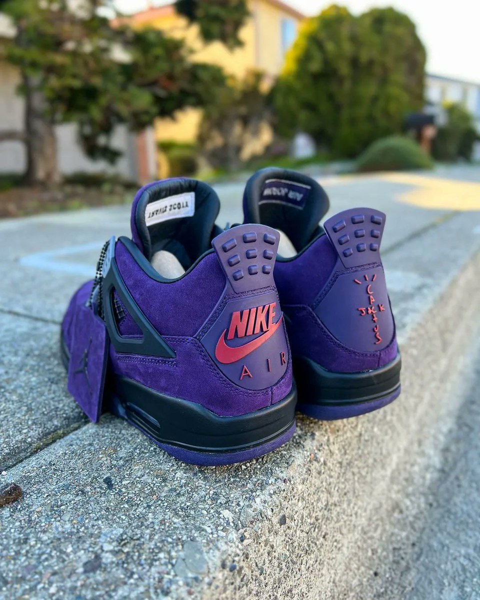 jordan 4 travis scott purple friends and family