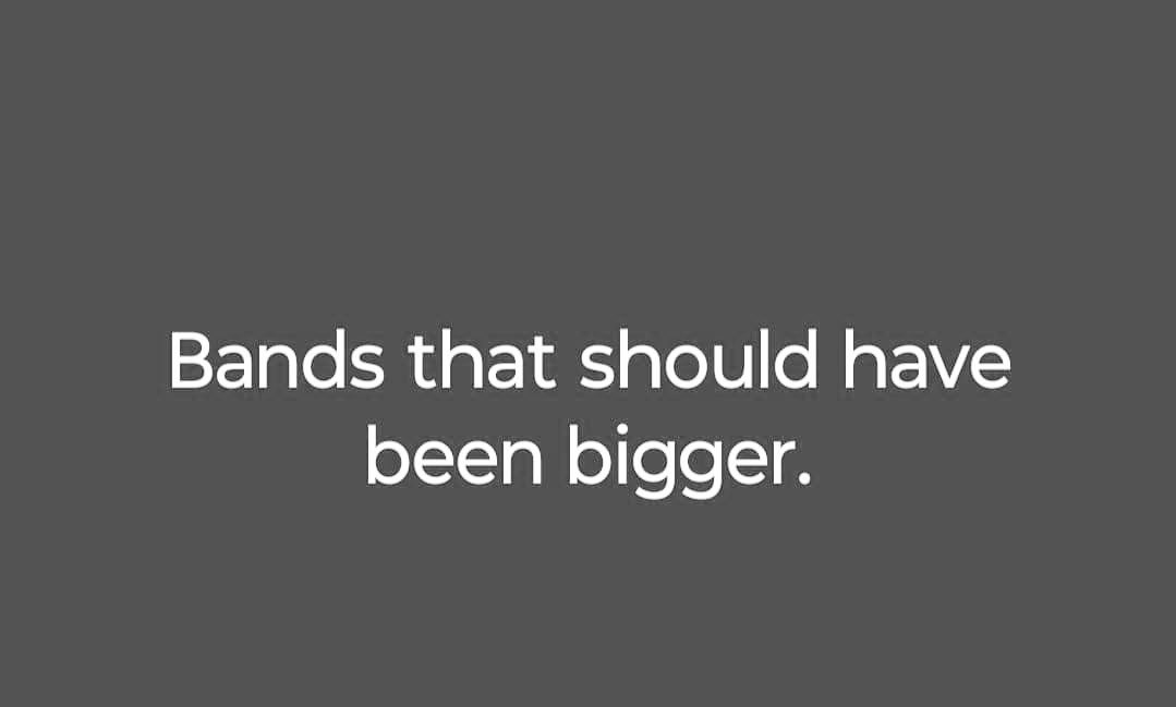 I’ll start…

The Blue Nile, Prefab Sprout and Talk Talk.

Which bands do you add to the list?