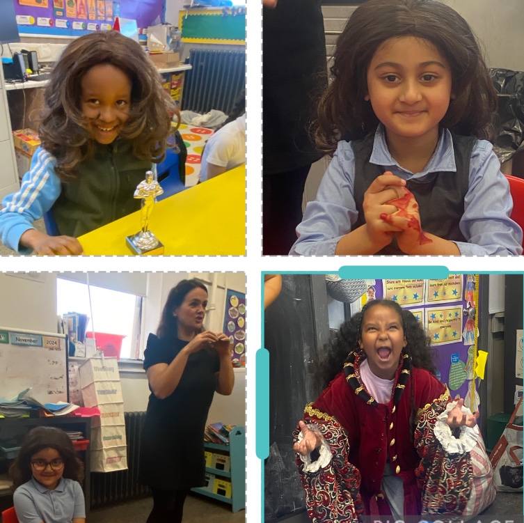 Such a fun afternoon for Primary 3, with Annie and Elaine from <a href="/KingsandRoyal/">The King's Theatre & Theatre Royal</a>  The children were lucky enough to try on professional costumes  and wigs. They asked lots of interesting questions about ‘Life In The Theatre’ 🎭🎶🩰 <a href="/ibroxPS/">Ibrox Primary School & NC 🦡</a>