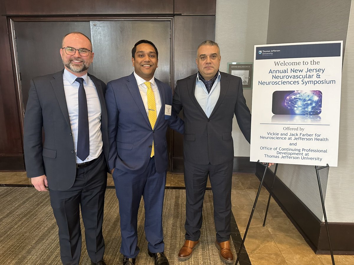 RitamGhoshMD's tweet image. Another successful year in the books! Thanks to everyone who attended and all of our sponsors. @JeffHealthNJ @TJUHNeurosurg