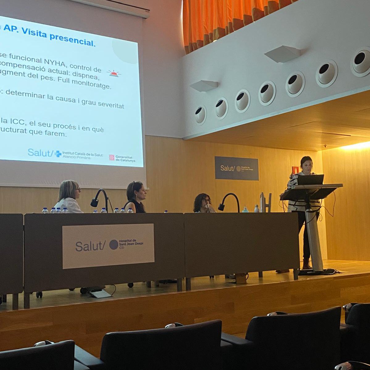 Molt orgullosos de la feina feta per les nostres professionals del CAP Sant Ildefons durant la fase pilot. Menció especial a la Merche Arenas que avui ha presentat el seguiment estructurat que fem a #AtencióPrimària dins el programa. #GAPiCBaixLlobregat