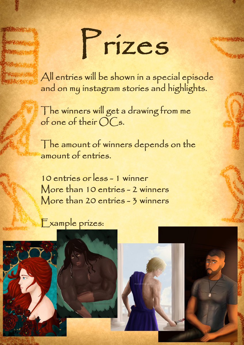 Extending the deadline to the end of the month!! Some people asked for more time!