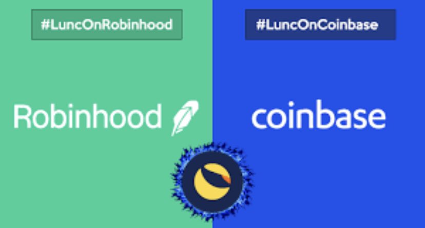 I believe <a href="/RobinhoodApp/">Robinhood</a> and <a href="/coinbase/">Coinbase 🛡️</a> should listen to customers and list $LUNC on their platforms. 

The people want #LUNC! Smash the like button if you agree! 💎🤲🏻 #Crypto #LunaClassic #LuncOnRobinhood #LuncOnCoinbase